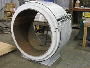 Cryogenic Support with Test Mandrel